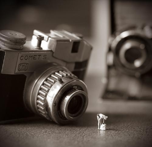 Comète voyeuse. par Vincent Bousserez