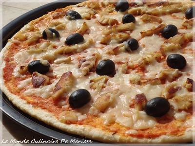 Pizza crousti-fondante
