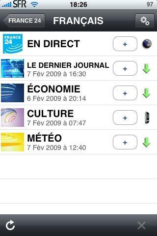 France24 sur l’App Store