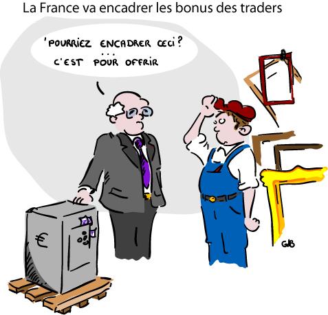 La France va-t-elle encadrer les bonus des traders ?