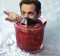 Sarkozy et le pot de confiture du mensonge