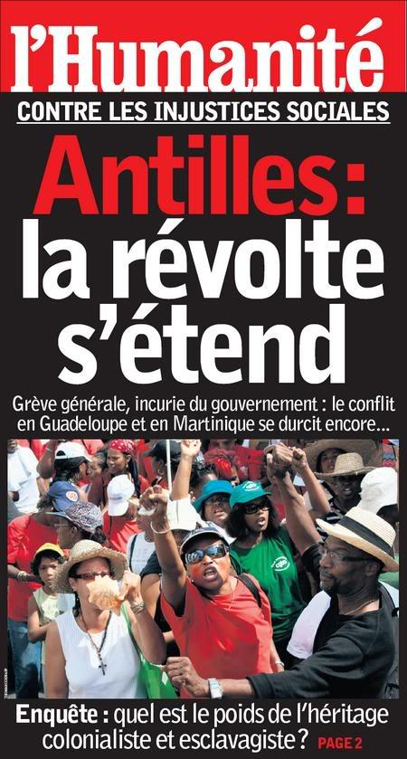 Antilles : la révolte s'étend