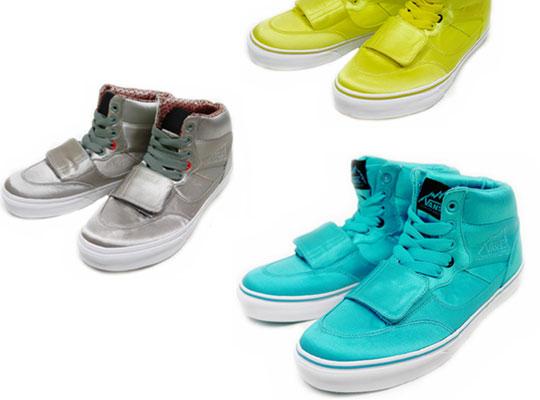 La sneaker hi top strap satinée Vans : Mountain edition High Satin