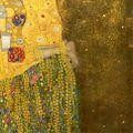 Klimt - Le baiser, détail 2