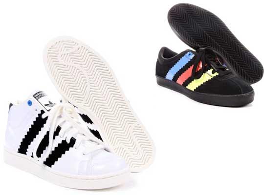 Adidas Consortium : Fat Stripes à grosses bandes