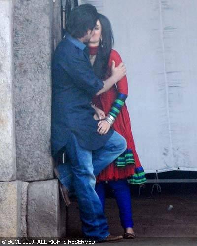 Le baiser de Saif Ali Khan et Kareena Kapoor