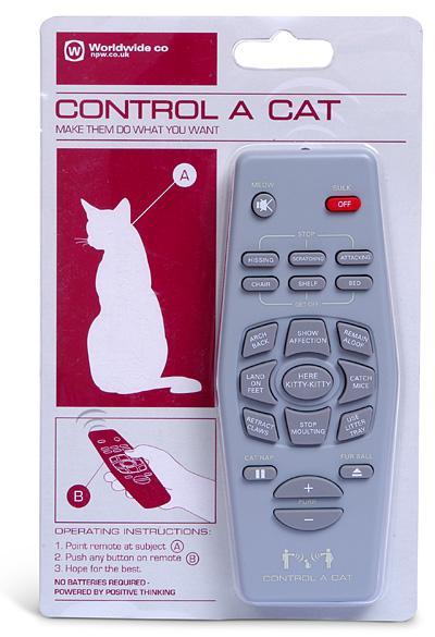 Control a cat : un chat au doigt et à l'oeil ! Control a cat : un chat au doigt et à l'oeil !