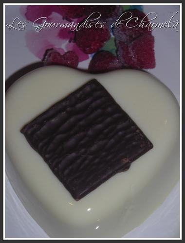 Panna Cotta au Chocolat Blanc et After Eight