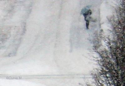 La Chaux-de-Fonds: neige 17 février 2009