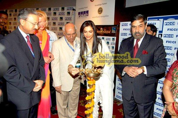 [PHOTOS] Deepika Padukone inaugurates FICCI-FRAMES 09