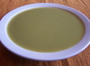 Soupe de poireaux à l'oseille