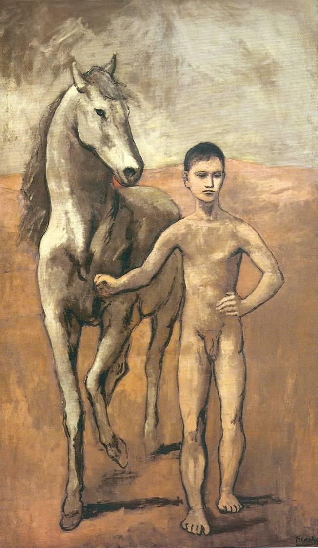 Picasso - Garçon conduisant un cheval, 1905-1906