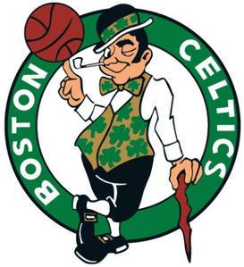 Un supporter déchainé assiste à un match NBA des Boston Celtics