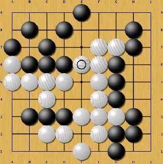 Image de la première victoire d'un ordinateur contre un joueur professionnel humain en jeu de Go 9x9, réalisée par MoGo en 2008.