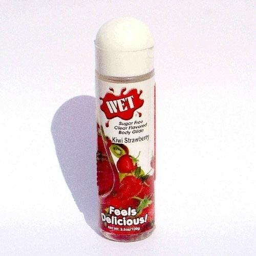 lubrifiant wet fraise-kiwi