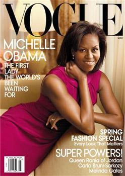 Michelle Obama fait la couverture du mois de mars de Vogue