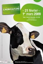 Affiche du salon de l'agriculture 2009 - Soliblog