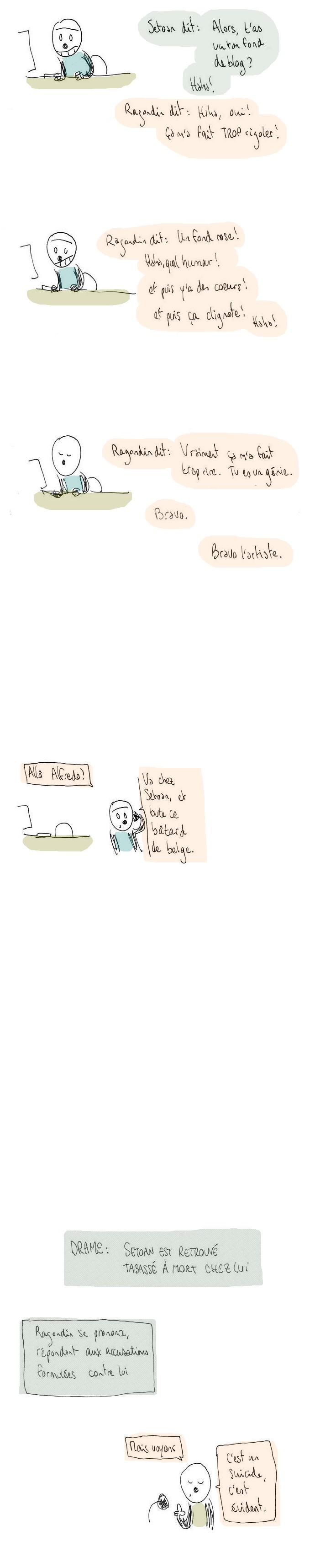 L'assassinat de Setoan par le lâche Alfredo