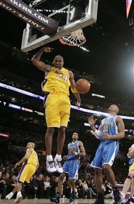 20.02.09 Hornets 111 @ Lakers 115