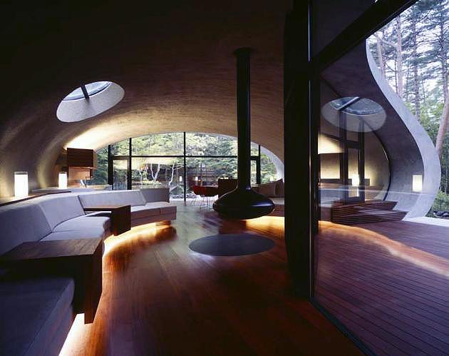 architecture japon : Shell villa