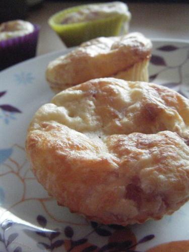 Muffins jambon et emmental