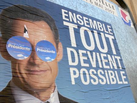 La cote de popularité de Sarkozy chute de 7 points