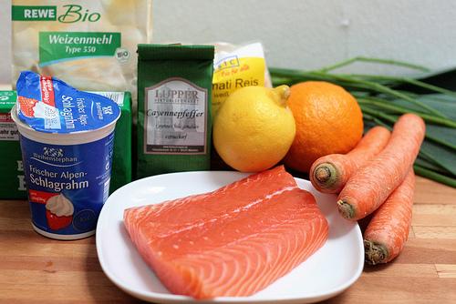 Ingrédients blanquette de saumon