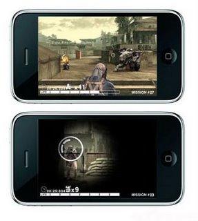 Metal Gear Solid Touch iphone