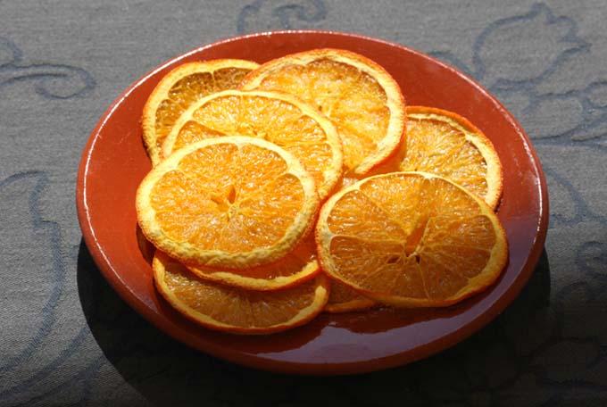 Orange chips d'orange