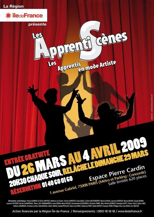 Les ApprentiScènes 2009 : un bon plan pour un spectacle gratuit à Paris