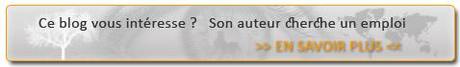 Ce blog vous intéresse ? Son auteur cherche du travail