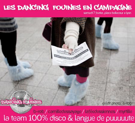 dancing fouines @ bellecour