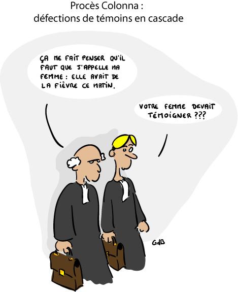 Procès Colonna : défections de témoins en cascade