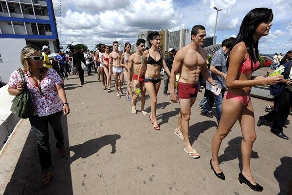 La journée nationale des sous-vêtements au Brésil
