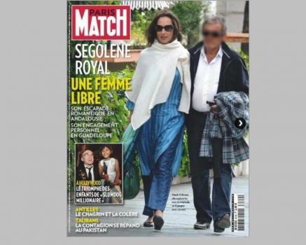 Ségolène Royal en Une de Paris Match