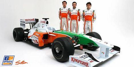 Présentation de la Force India VJM02