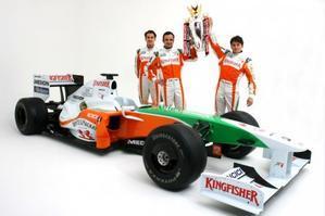 F1 - Force India dévoile la VJM02 (photos)