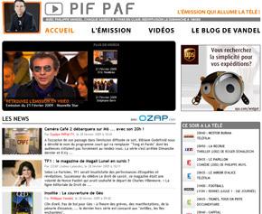 L'émission Pif Paf lance son site web !