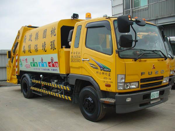 Les camions poubelle à Taiwan