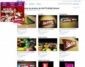 Skittles.com - communication innovante