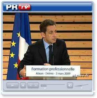 Comment Sarkozy ne dit rien sur la formation