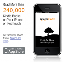 Une application d'Amazon change iPhone et iPod en Kindle
