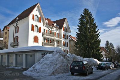 La Chaux-de-Fonds: neige 4 mars 2009