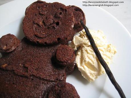 Gâteau Valentino chocolat, sans farine