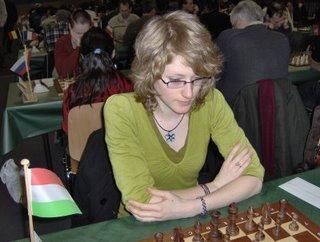 La joueuse hongroise Anna Rudolf (2316) - photo Véronique Houck
