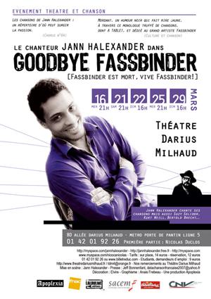 Goodbye Fassbinder de Jann Halexander - Interview