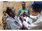 Afrique l'Ouest campagne vaccination contre polio