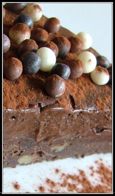Gâteau double saveur chocolat, un délice de P.Hermé