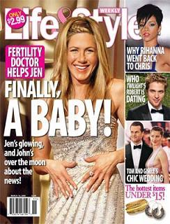 Jennifer Aniston enfin enceinte ?