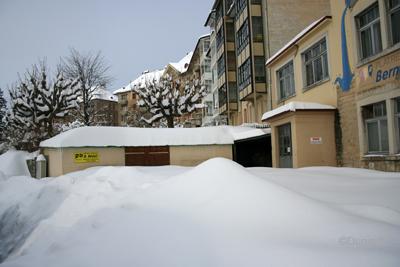 La Chaux-de-Fonds: 7 mars 2009 neige